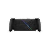 الجهة الخلفية من جهاز ASUS ROG Xbox Ally X باللون الأسود