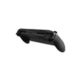 جهاز ASUS ROG Xbox Ally X باللون الأسود – منظر علوي للمنافذ وأزرار الكتف